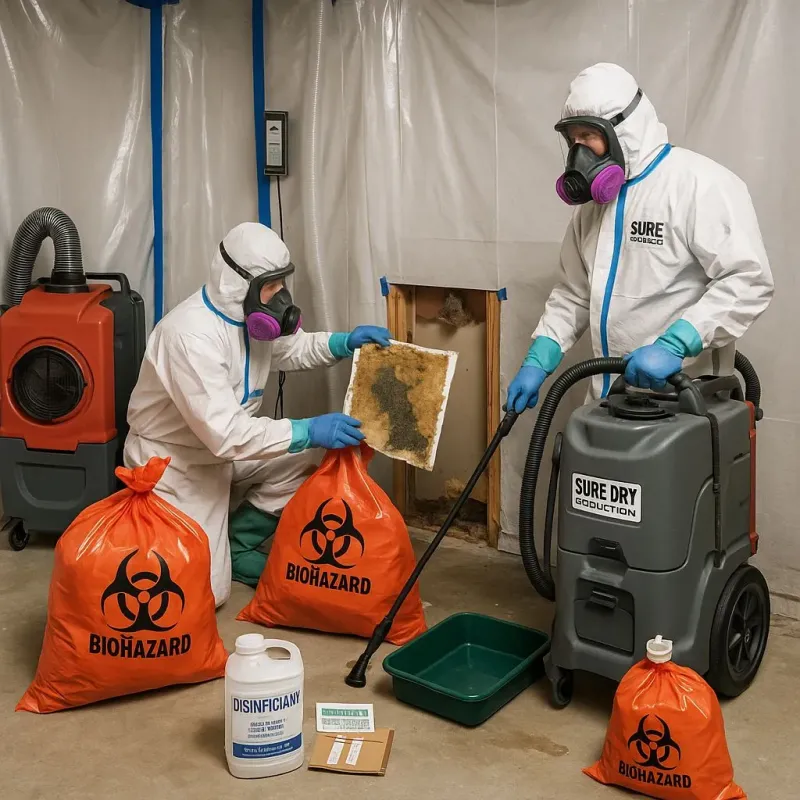 Contaminated Water Handling Protocols process in Richwood, NJ