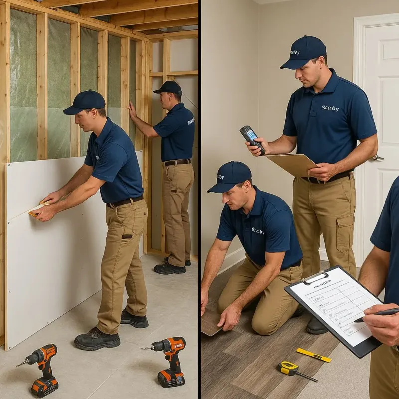 Repairs and Reconstruction process in Richwood, NJ