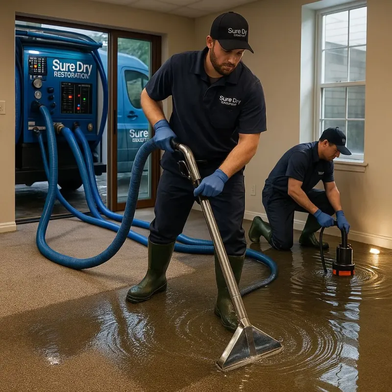 Water Extraction and Removal process in Richwood, NJ
